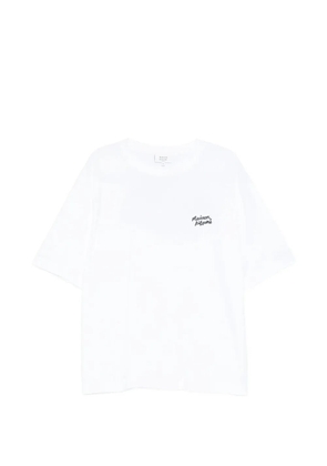 Maison Kitsuné logo-print T-shirt - White