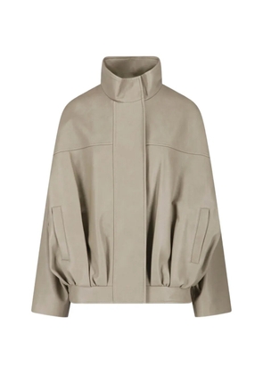 The Frankie Shop Veren bomber jacket - Neutrals