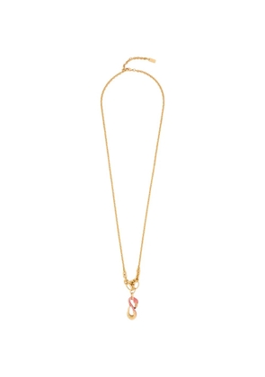Chloé flamingo pendant necklace - Gold
