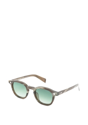 Maison Kitsuné x A. Society Camille sunglasses - Brown