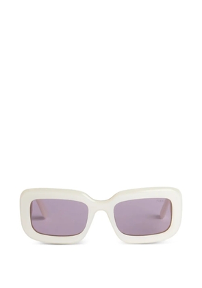 PUCCI rectangular sunglasses - White
