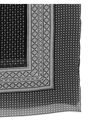 Ermanno Scervino Foulard geometric-print scarf - Black