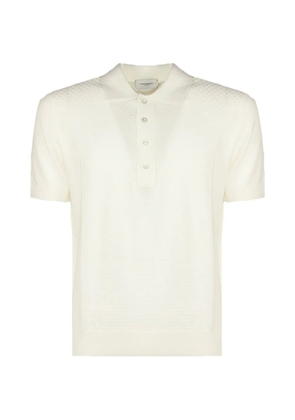 Paolo Pecora textured polo shirt - White