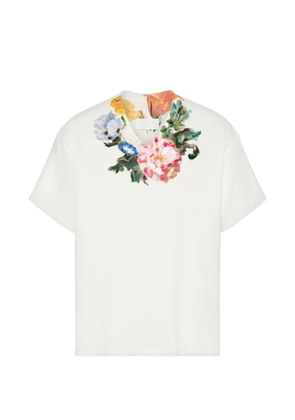 Maison Margiela floral print jersey T-shirt - White