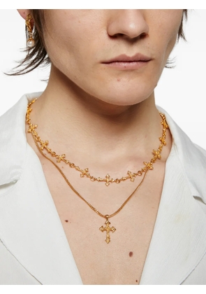Emanuele Bicocchi Rose Multi-cross necklace - Gold