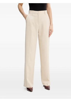 GUESS USA pressed-crease tailored trousers - Neutrals