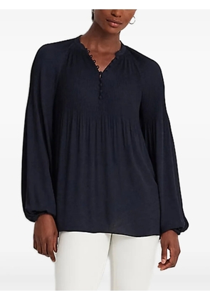 Lauren Ralph Lauren pleated georgette blouse - Blue