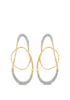 Alexis Bittar Solanales crystal-embellished earrings - Gold