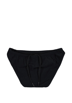 GmbH drawstring-waist swim briefs - Black