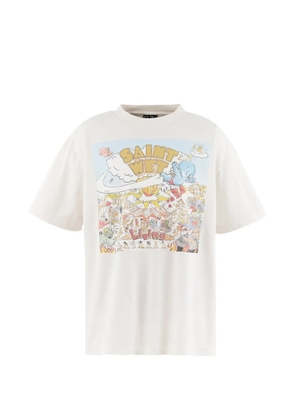 SAINT MXXXXXX graphic-print T-shirt - White