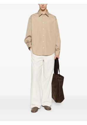 A.P.C. elasticated-waist trousers - Neutrals