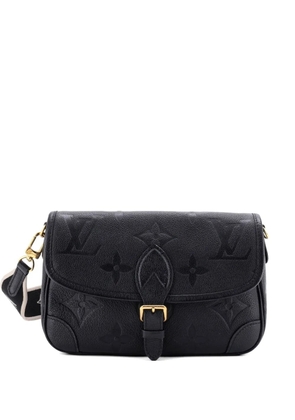 Louis Vuitton Pre-Owned Diane NM Handbag Monogram Empreinte Giant shoulder bag - Black