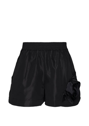 Simone Rocha split-hem shorts - Black