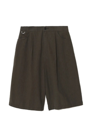 Undercover pleated trousers - Brown