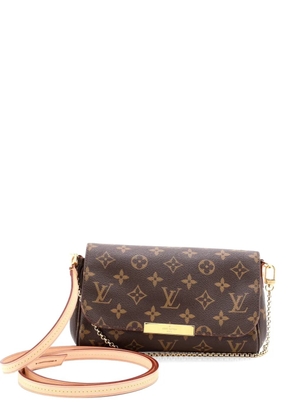 Louis Vuitton Pre-Owned Favorite Handbag Monogram Canvas PM clutch bag - Brown
