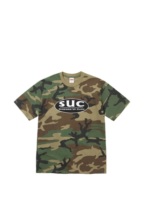 Supreme x DJ Screw SUC camouflage-print T-shirt - Green