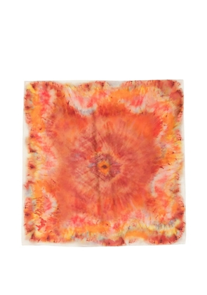 ZIMMERMANN tie-dye scarf - Red