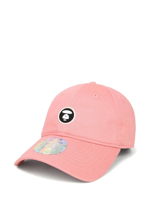 AAPE BY *A BATHING APE® AAPENOW Moonface cotton cap - Pink