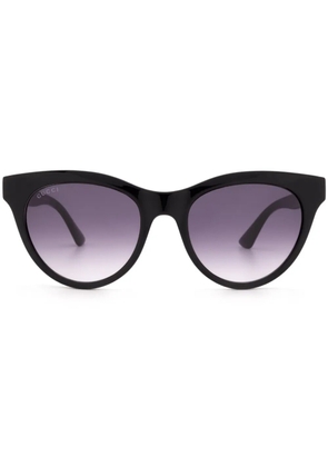 Gucci Eyewear soft round-frame sunglasses - Black