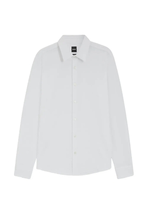 BOSS long-sleeve button-down shirt - White