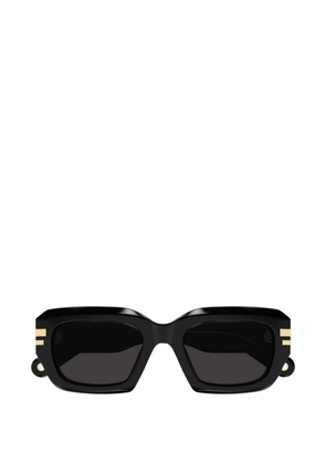 Chloé geometric-frame sunglasses - Black