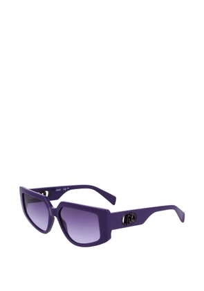 LIU JO logo-detail sunglasses - Purple