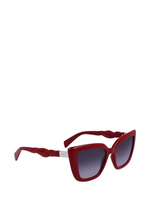 LIU JO twisted-arm sunglasses - Red