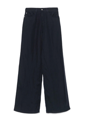 Emporio Armani linen trousers - Blue