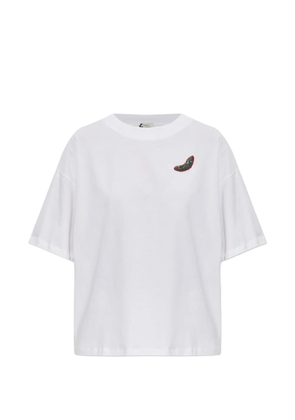 Hanro patch-detail T-shirt - White