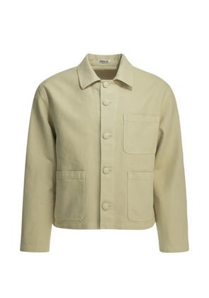Auralee patch-pocket coats - Neutrals