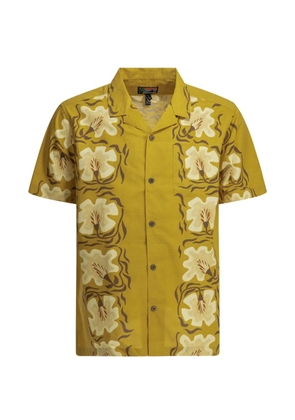 Patagonia floral-print short-sleeved shirt - Yellow