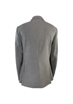Eleventy single-breasted notched-lapel jacket - Grey