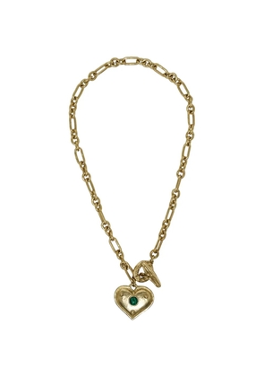 ALEMAIS Jem heart-pendant necklace - Gold