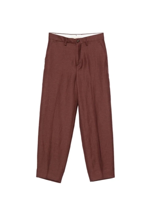 Briglia 1949 Charlotte belt-loops trousers - Red