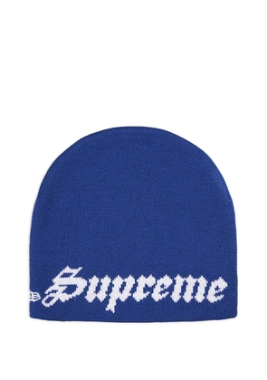 Supreme x New Era Ghostface beanie hat - Blue