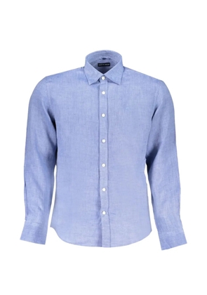 North Sails long-sleeve linen shirt - Blue