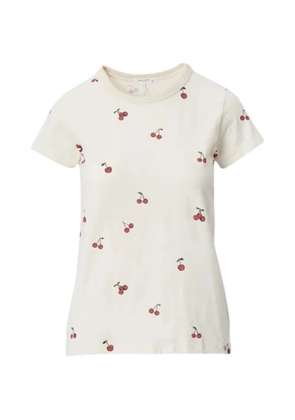 rag & bone cherry-print T-shirt - White