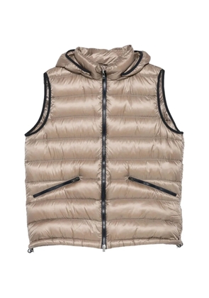 Herno hooded padded gilet - Neutrals
