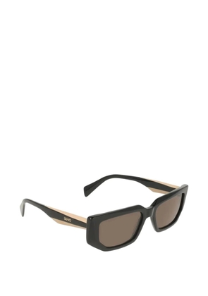 LIU JO rectangle-frame sunglasses - Black