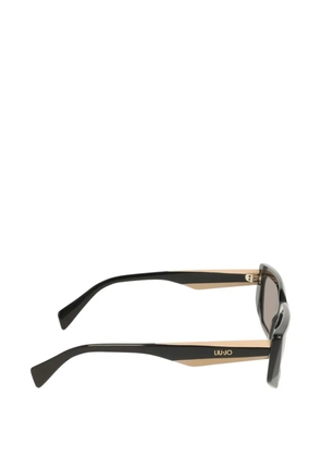 LIU JO rectangle-frame sunglasses - Black