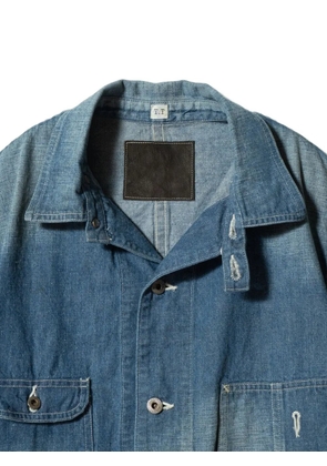 TAIGA TAKAHASHI chinstrap coverall jacket - Blue