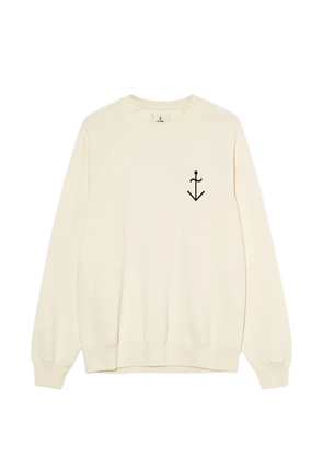 LA PAZ graphic-print Lisboa sweatshirt - Neutrals