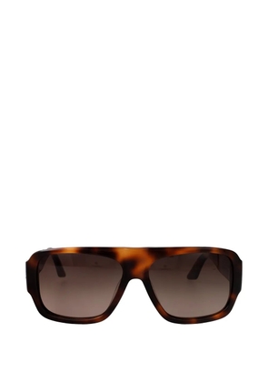 GCDS navigator-frame sunglasses - Brown