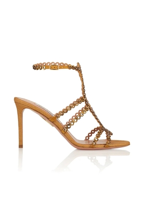 Aquazzura Mooncrush heeled sandals - Brown