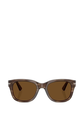 Persol rectangle-frame sunglasses - Brown