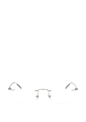Montblanc rimless rectangle-frame glasses - Silver