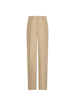 Lardini pressed-crease trousers - Neutrals