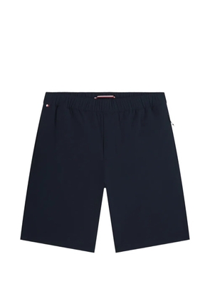 Tommy Hilfiger Dover elasticated-waist logo-patch shorts - Blue