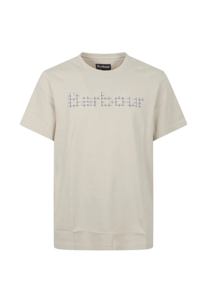 Barbour Kilnwick logo-print T-shirt - Neutrals