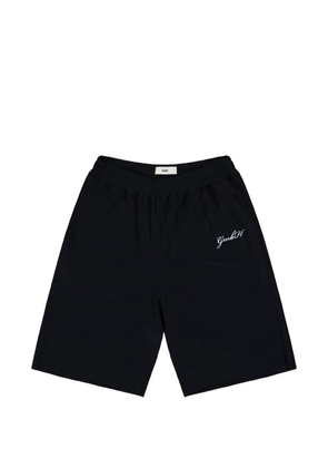 GmbH logo-embroidered bermuda shorts - Black